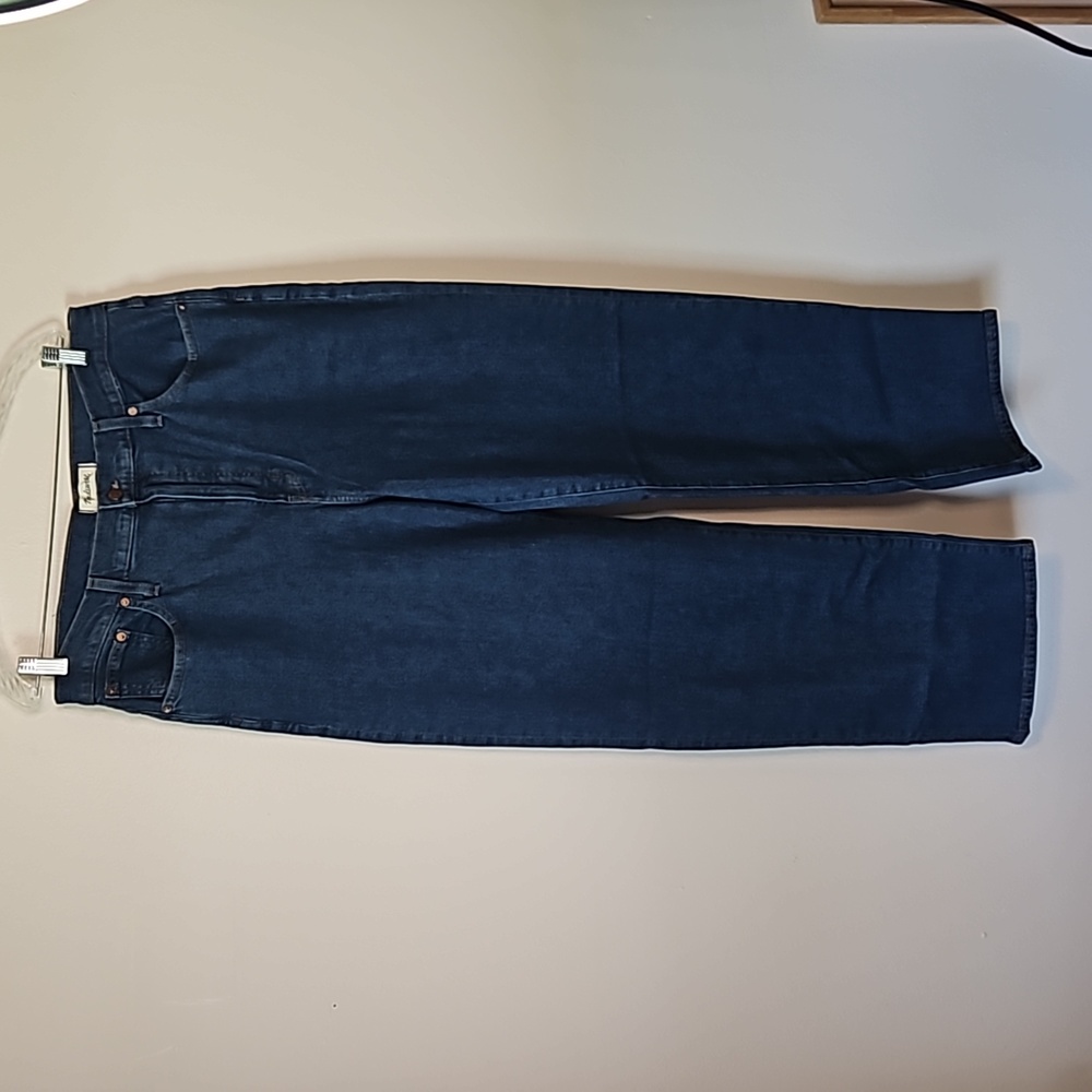 MADEWELL The Perfect Vintage Wide-Leg Jean size 32 mid wash